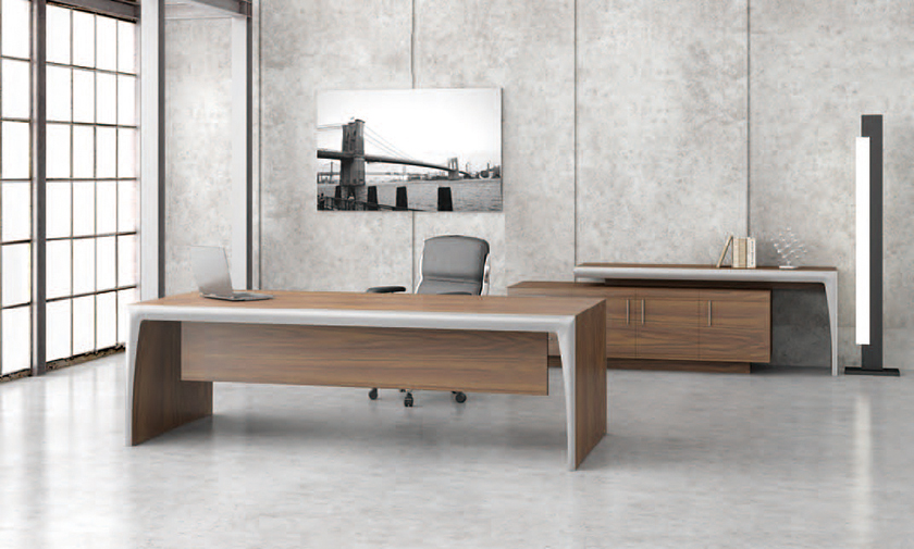 [办公台|经典大班台|办公家具|设计师家具|Van Gogh梵高]