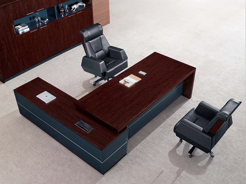[办公台|经典大班台|办公家具|设计师家具|Royal御]