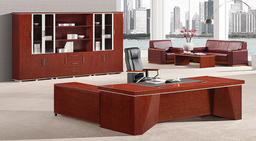 [办公台|经典大班台|办公家具|设计师家具|CG-B2011]