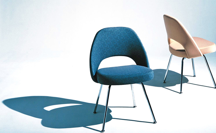 创意家具 - 坐具|餐椅|办公家具|设计师家具|沙里宁金属脚无扶手行政椅