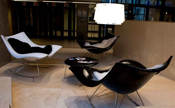 创意家具 - 坐具|休闲椅|办公家具|设计师家具|黄貂鱼摇摆椅