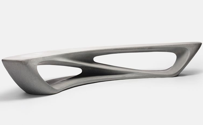 创意家具 - 坐具|长凳|办公家具|设计师家具|月亮椅/流线型休闲凳