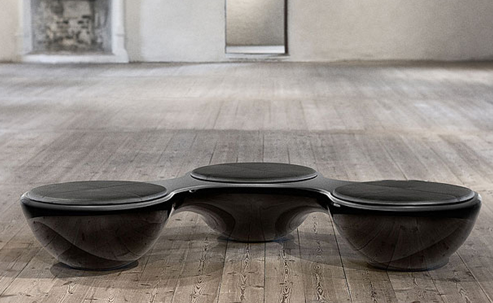 创意家具 - 坐具|长凳|办公家具|设计师家具|联合三座凳