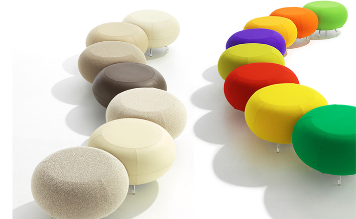 创意家具 - 坐具|吧椅/凳子|办公家具|设计师家具|卵石凳