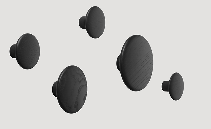 [创意家具 - 附件|衣帽架|办公家具|设计师家具|圆点衣帽钩]