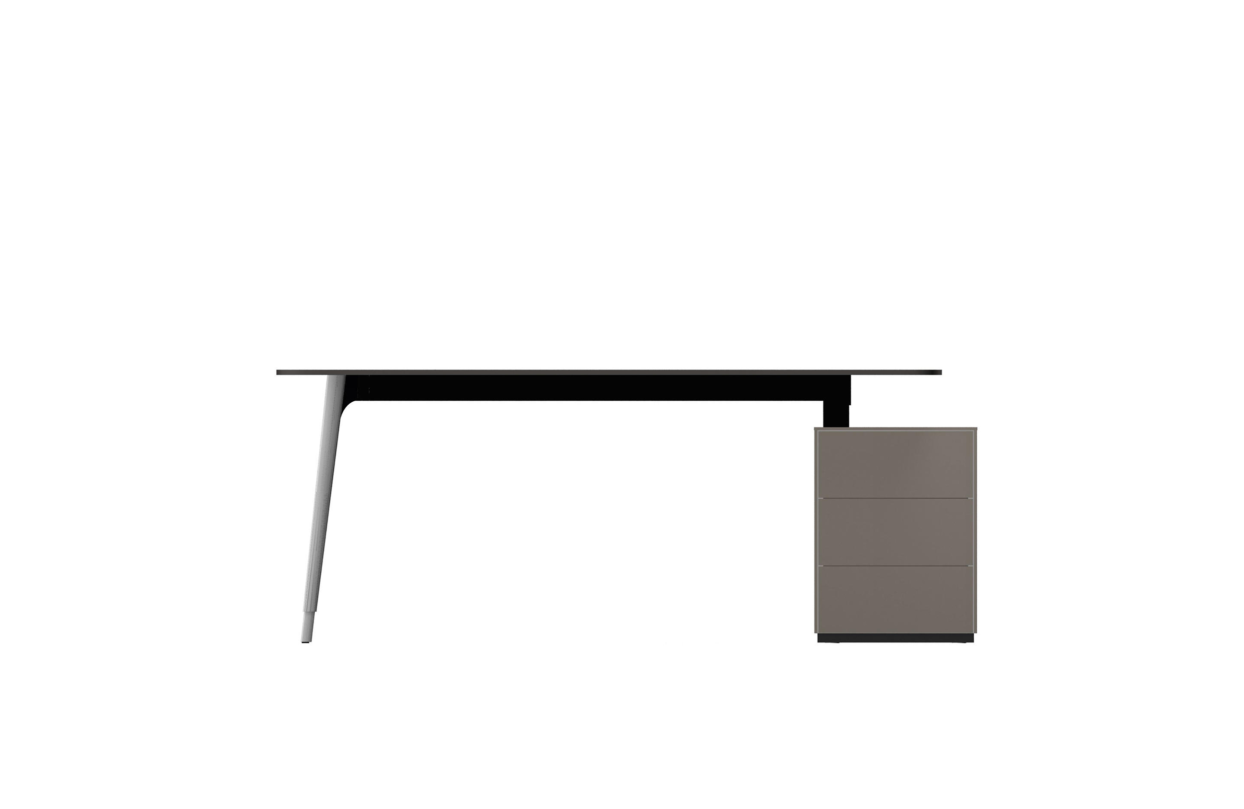 办公台|时尚中班台|办公家具|设计师家具|KEYPIECE MANAGEMENT DESK.独立班台