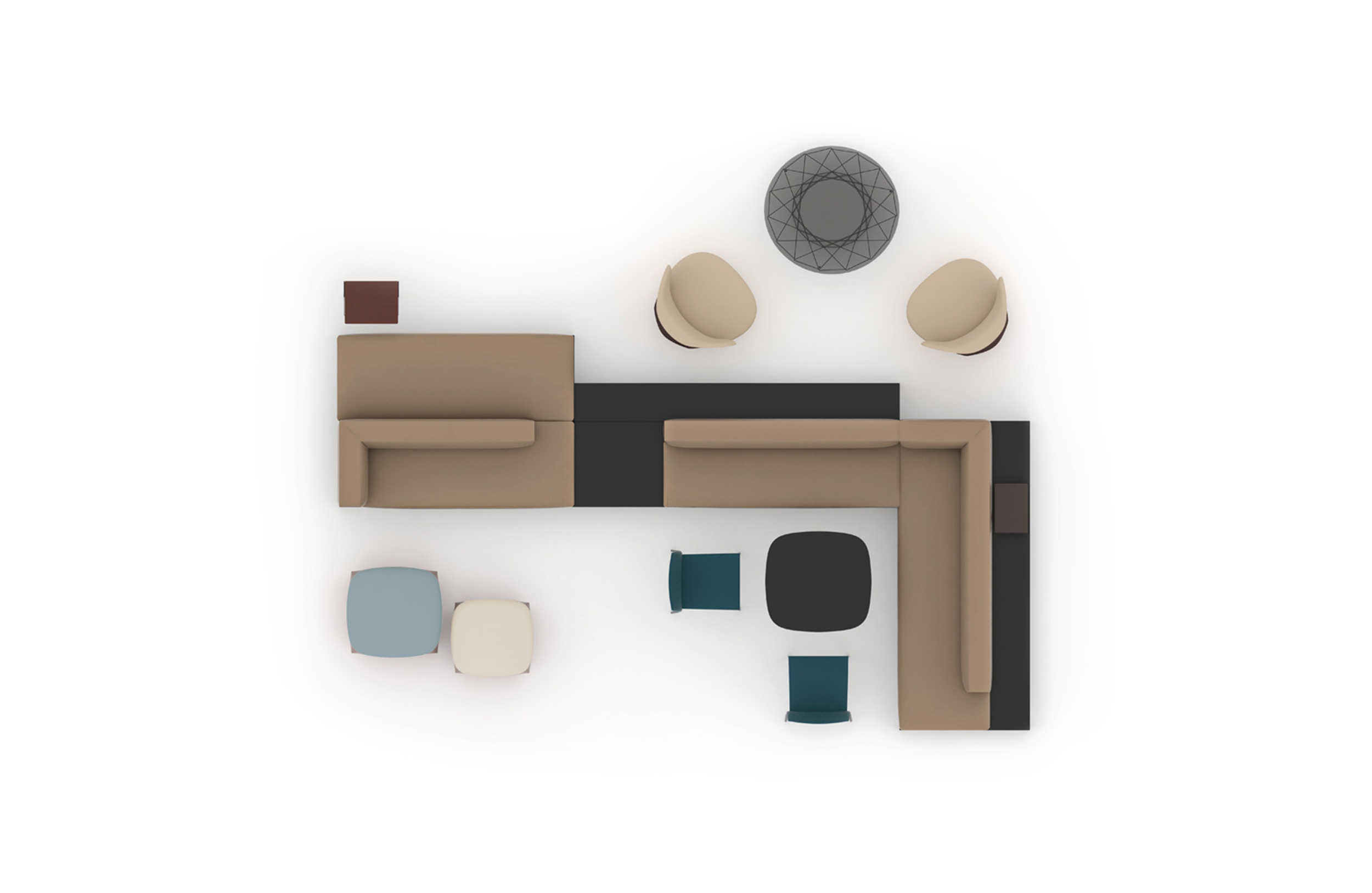 创意家具 - 坐具|沙发|办公家具|设计师家具|JAAN BENCH.沙发