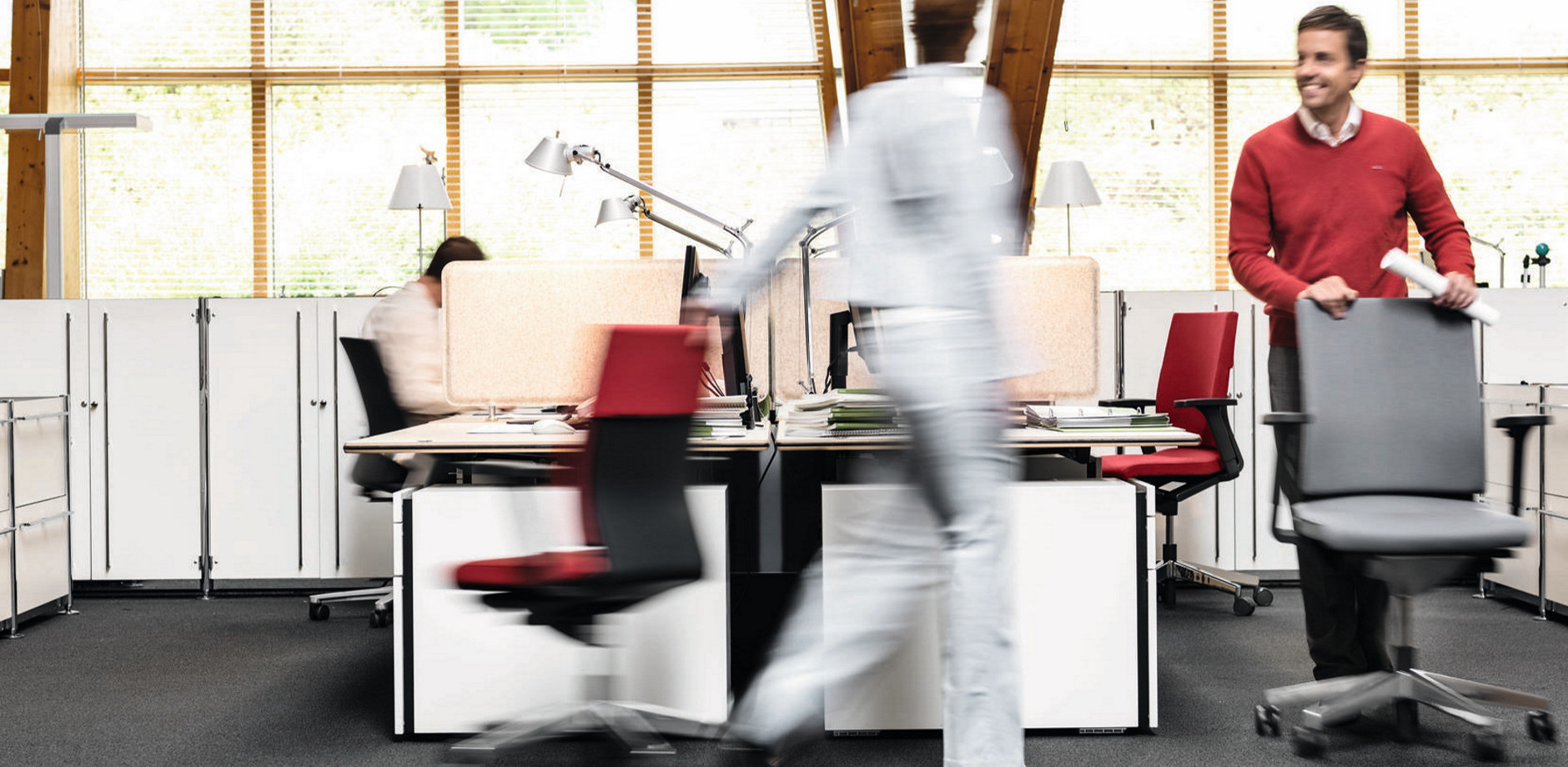 办公椅|布面职员椅|办公家具|设计师家具|尼奥斯181/6职员椅