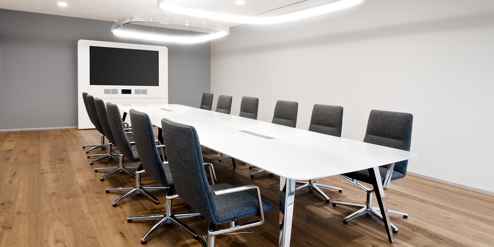 HUB视频系统|HUB视频应用|办公家具|设计师家具|W4视频会议系统桌