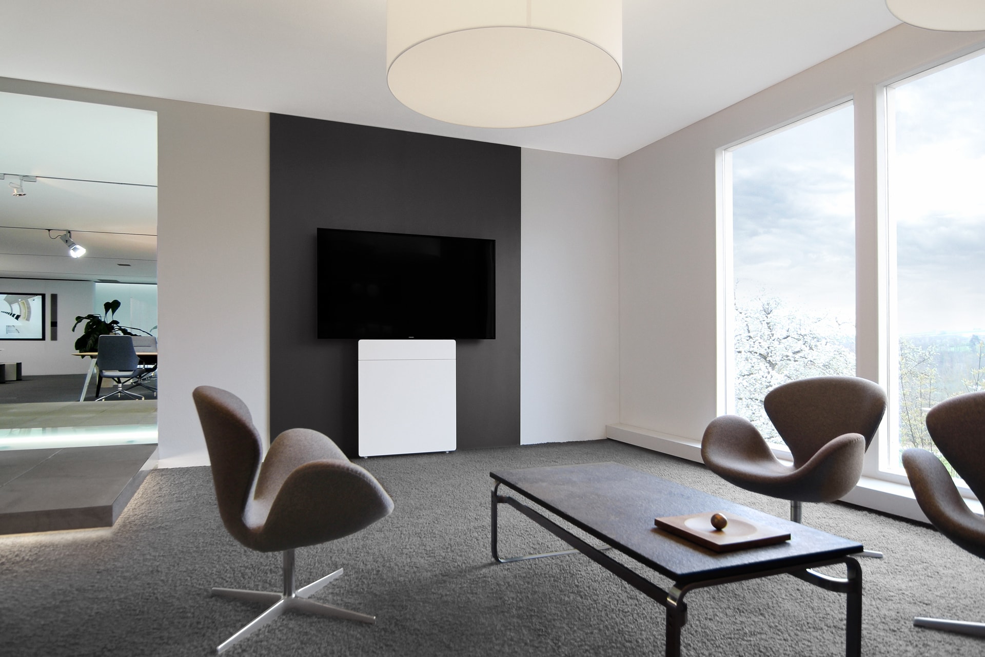 HUB视频系统|HUB视频应用|办公家具|设计师家具|W7视频会议系统桌