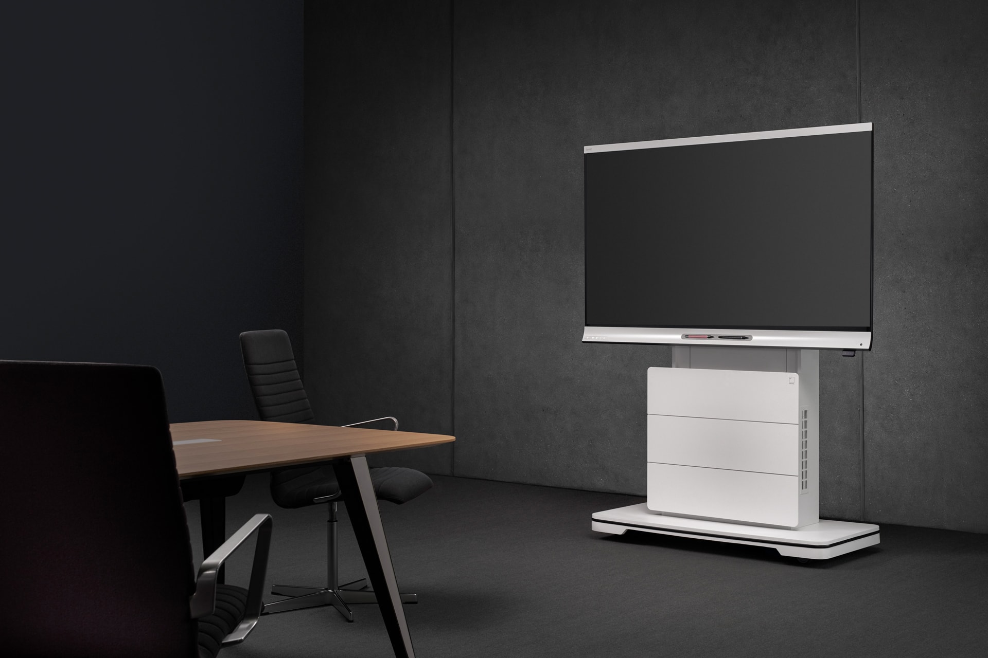 HUB视频系统|HUB视频应用|办公家具|设计师家具|S1视频会议系统桌