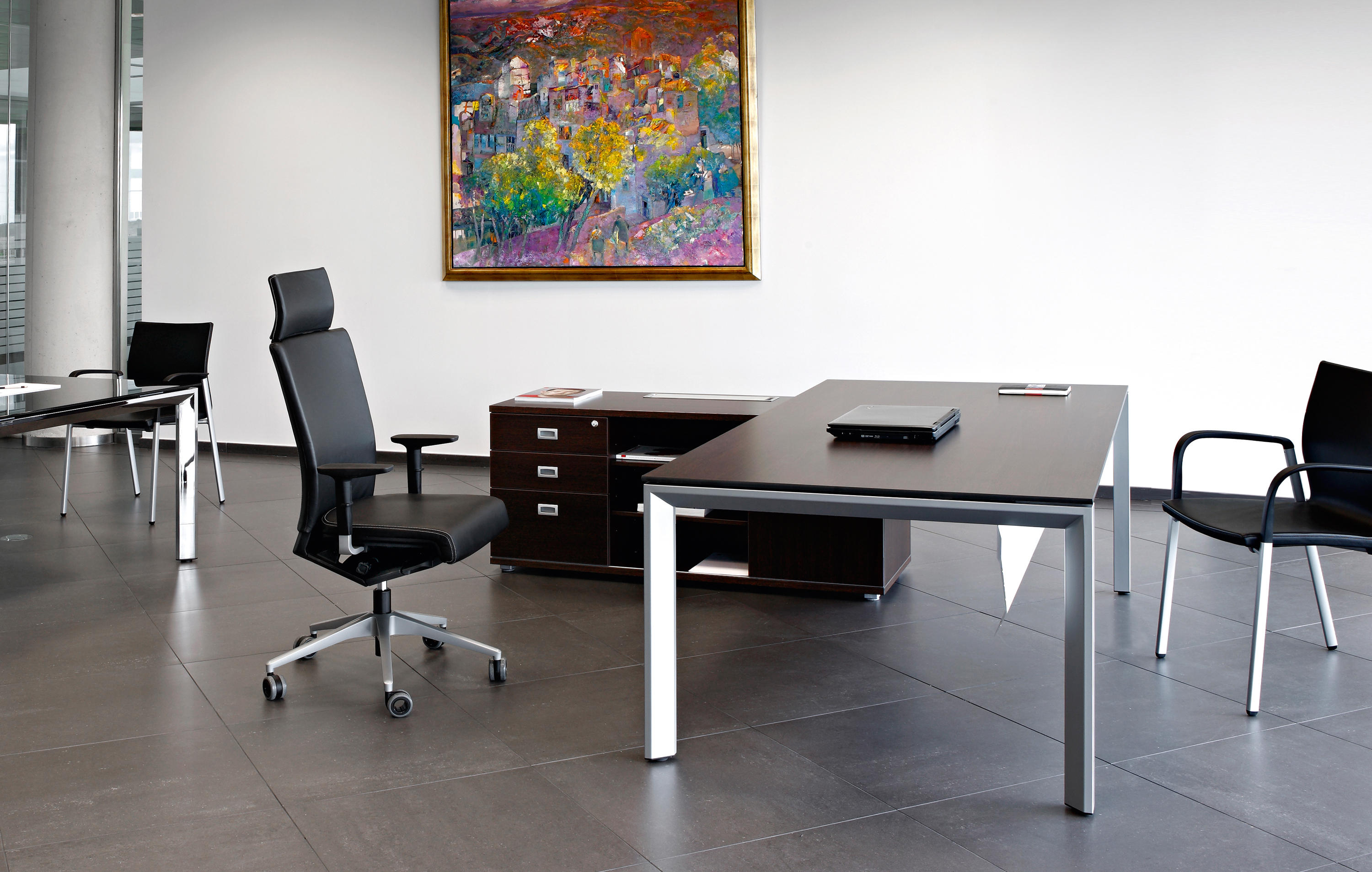 办公台|时尚大班台|办公家具|设计师家具|VITAL PLUS ST行政桌系列