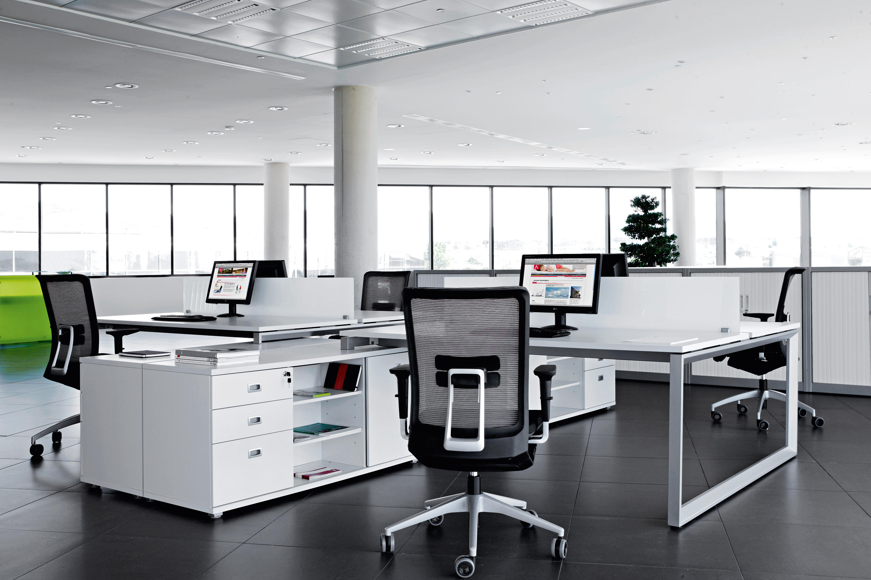 办公屏风|办公屏风系统|办公家具|设计师家具|VITAL PLUS ST员工桌系列