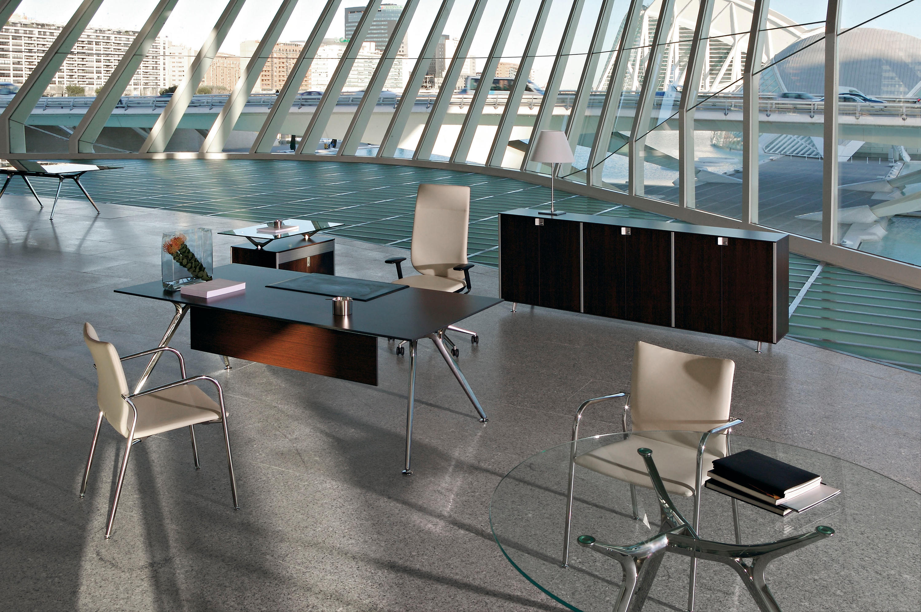 办公台|时尚大班台|办公家具|设计师家具|Arkitek行政桌系列