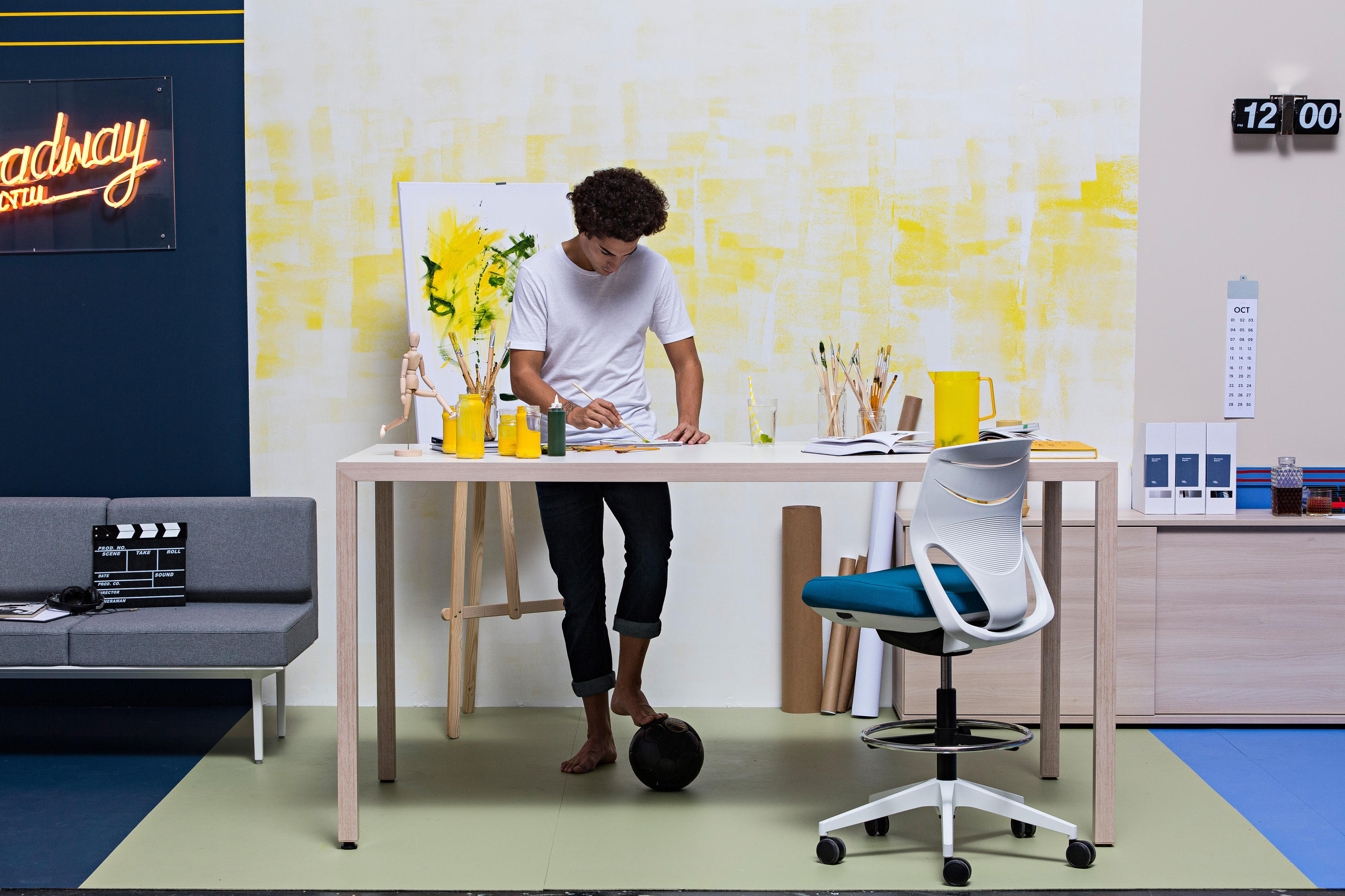 办公椅|高脚椅|办公家具|设计师家具|EFIT 高脚会议椅系列