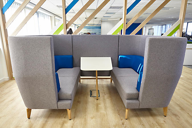 办公沙发|布面沙发|办公家具|设计师家具|协约低背空间沙发