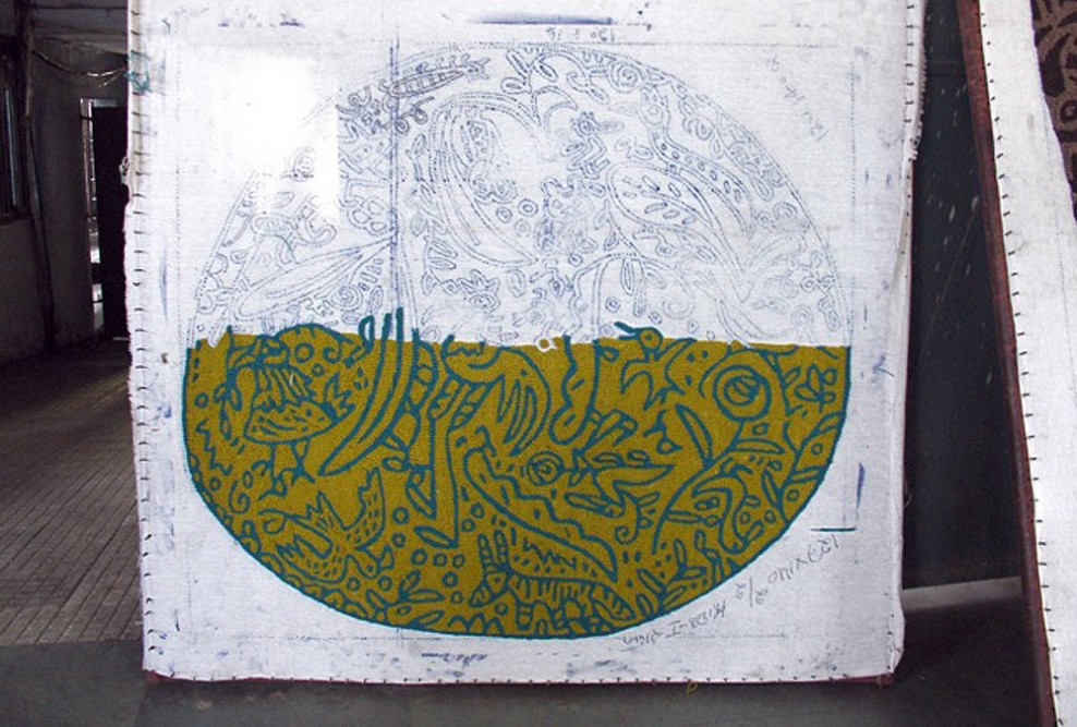 创意家具 - 附件|地毯|办公家具|设计师家具|虫子与花地毯