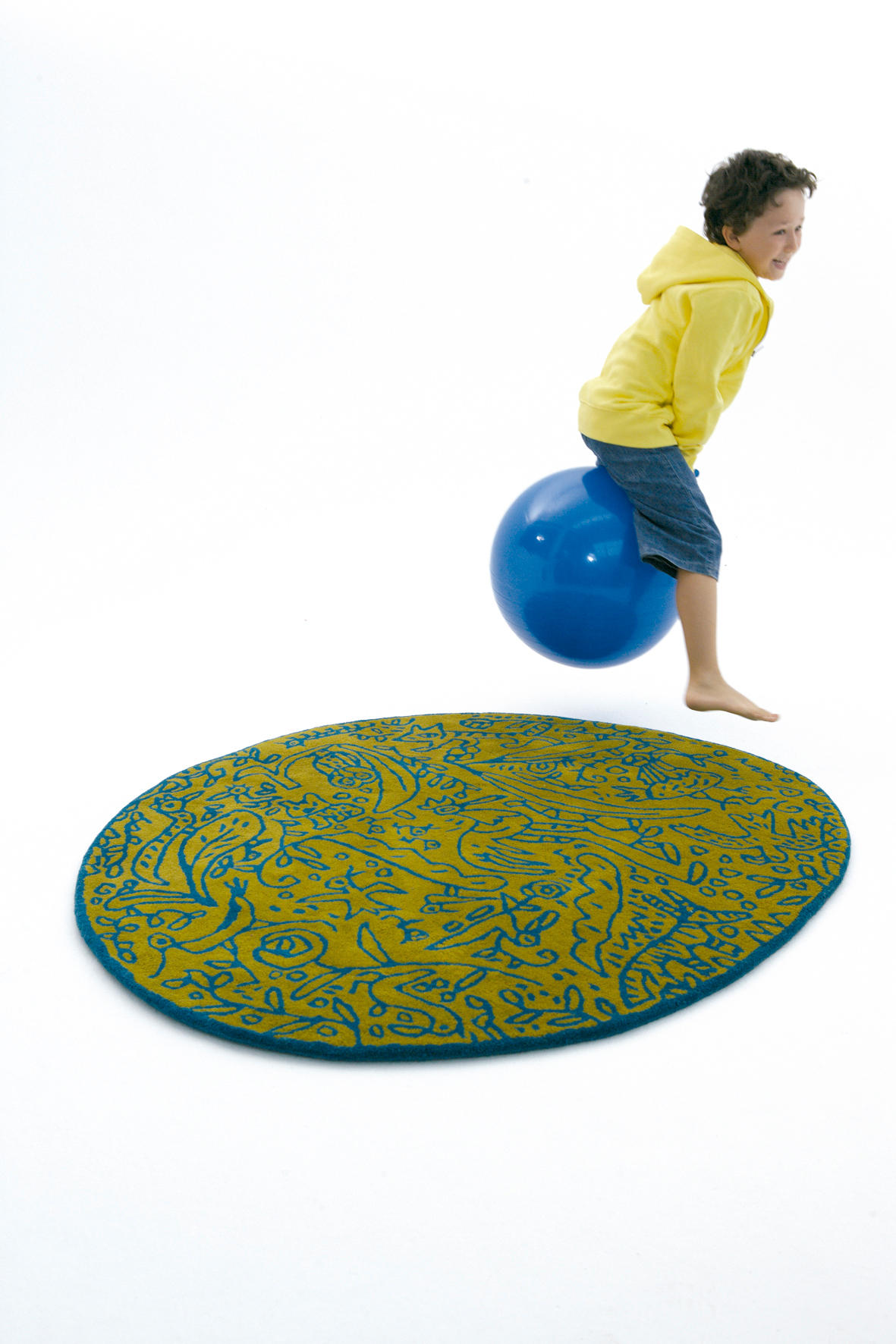 创意家具 - 附件|地毯|办公家具|设计师家具|虫子与花地毯