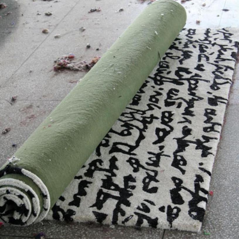 创意家具 - 附件|地毯|办公家具|设计师家具|黑白手抄本地毯