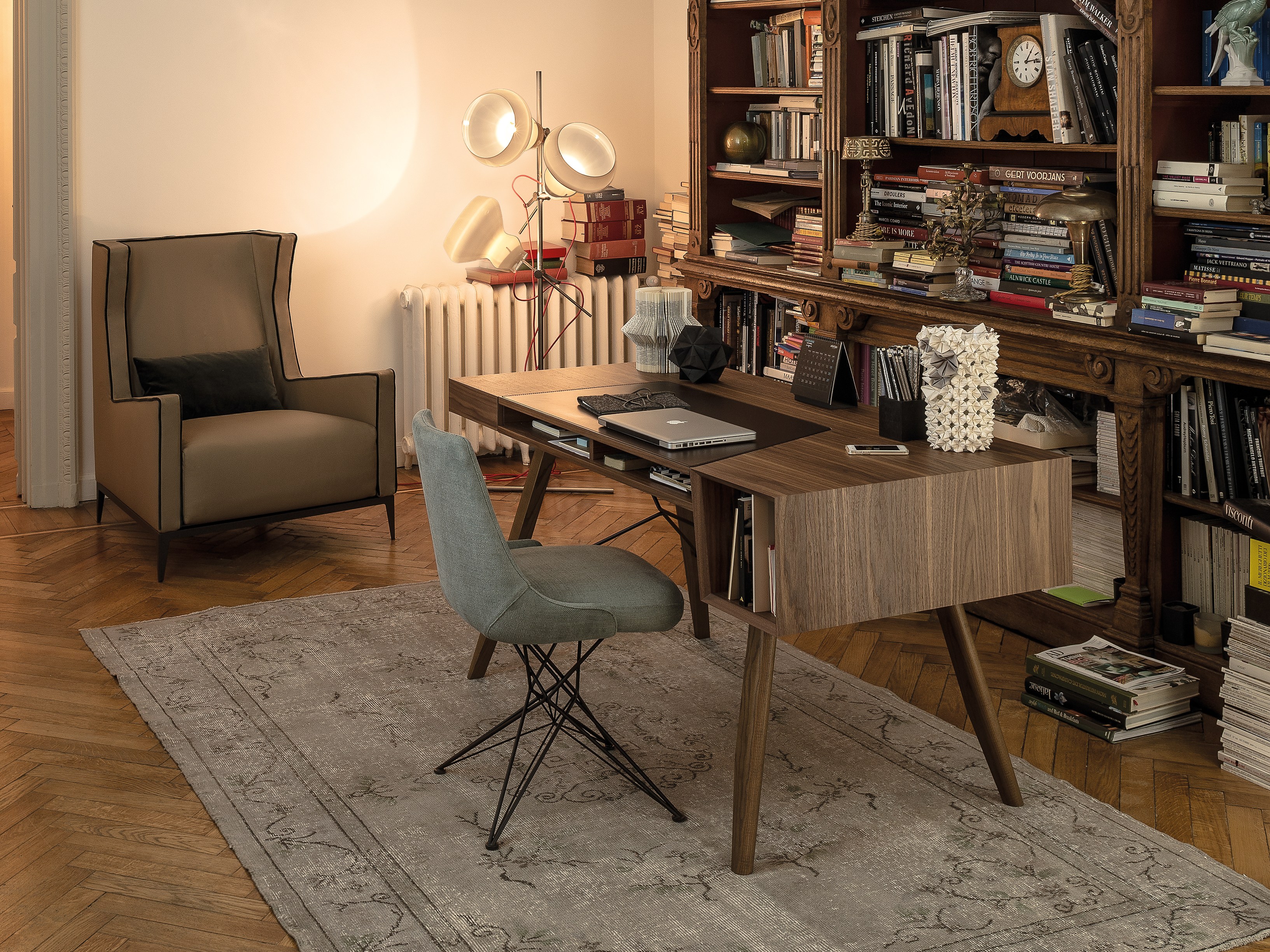 办公台|时尚大班台|办公家具|设计师家具|Inkiostro办公台